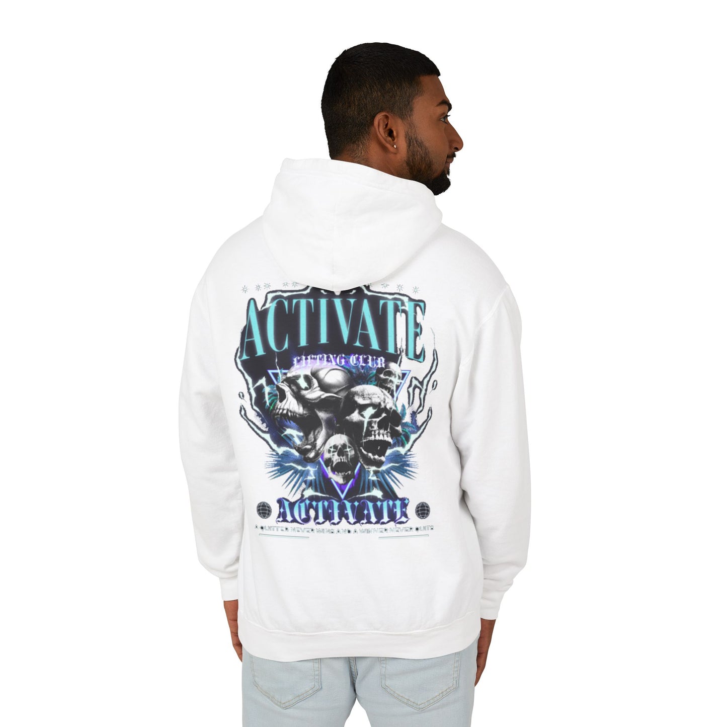 ACTIVATE Unisex Lightweight Hooded Sweatshirt