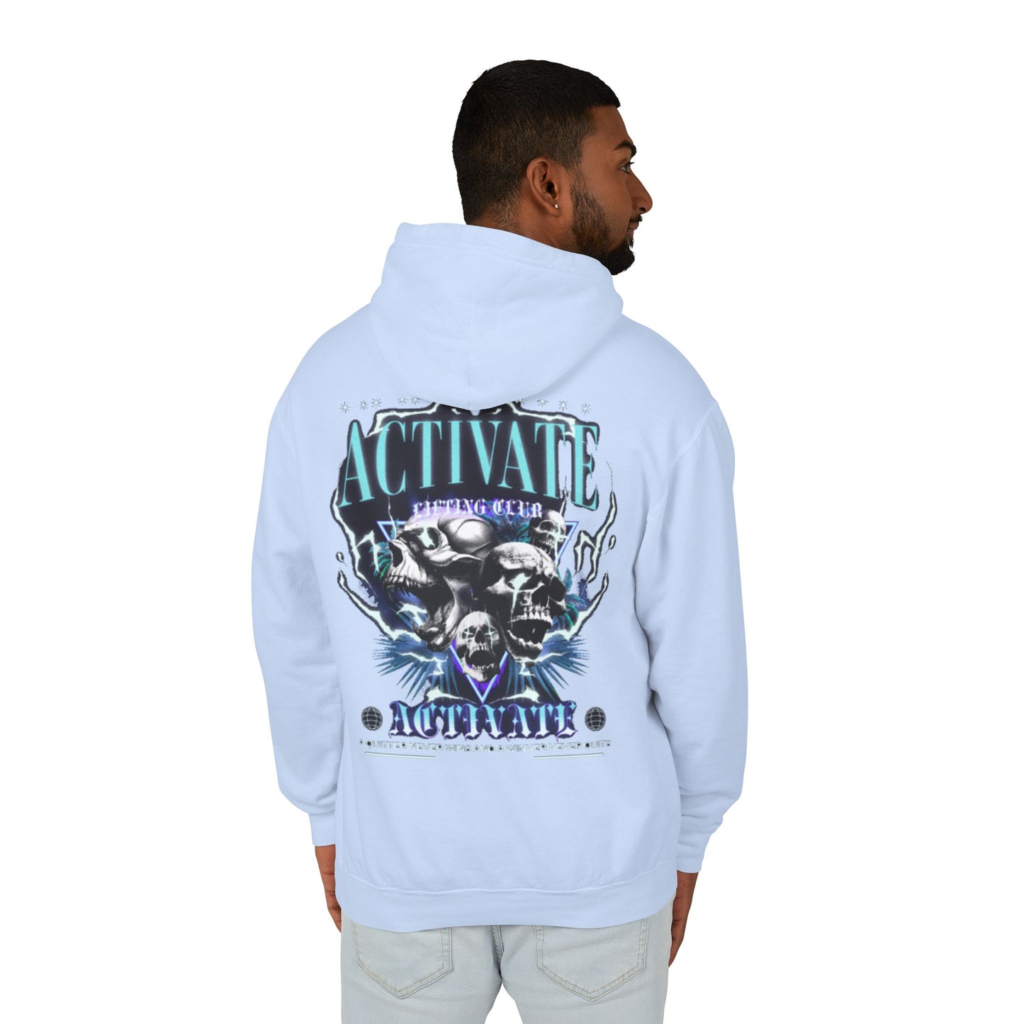 ACTIVATE Unisex Lightweight Hooded Sweatshirt