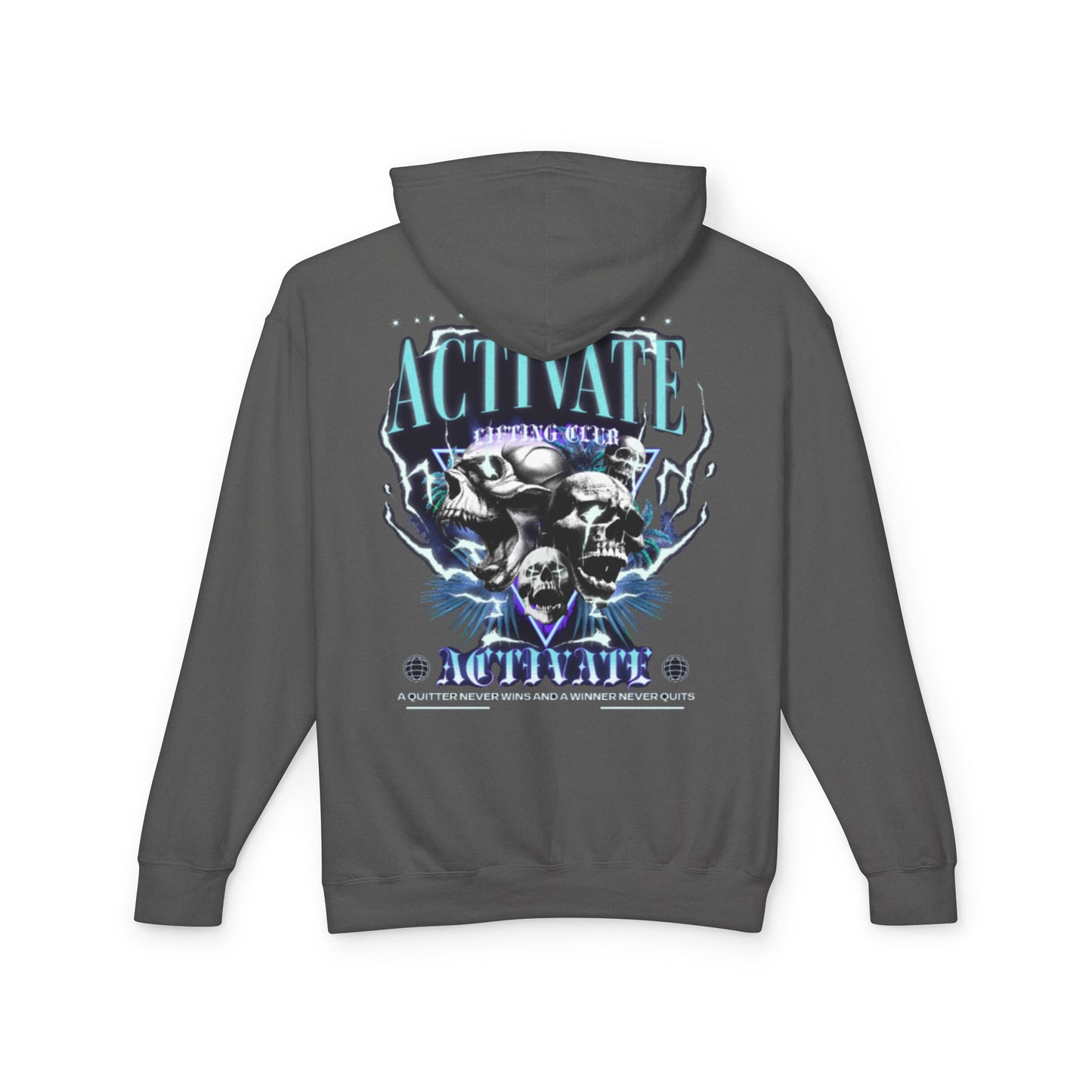 ACTIVATE Unisex Lightweight Hooded Sweatshirt