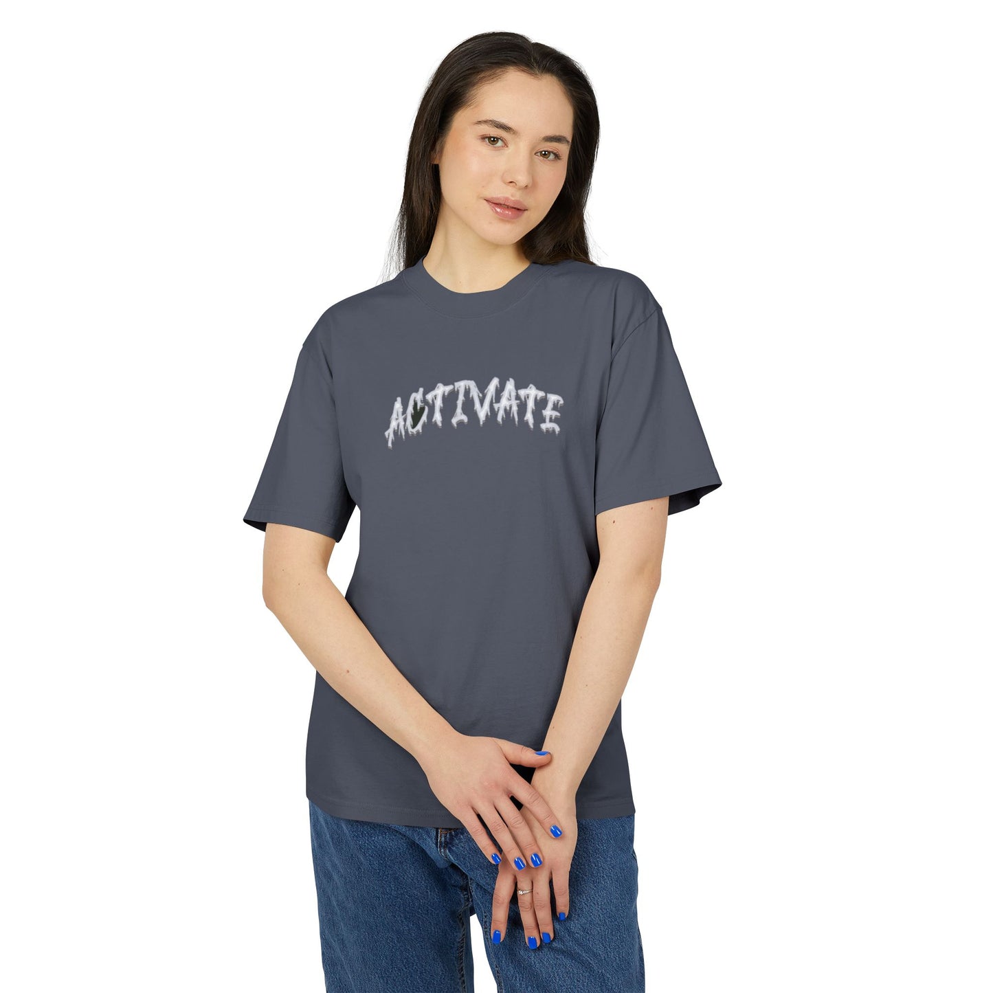 ACTVATE Unisex Heavy Faded Tee