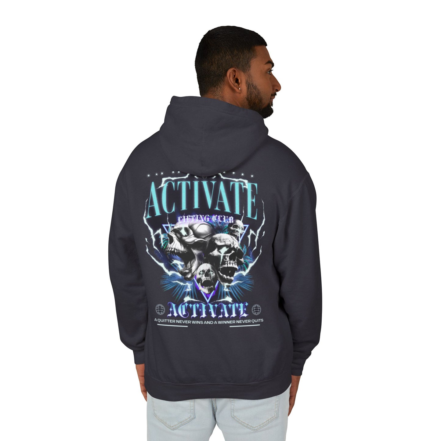 ACTIVATE Unisex Lightweight Hooded Sweatshirt