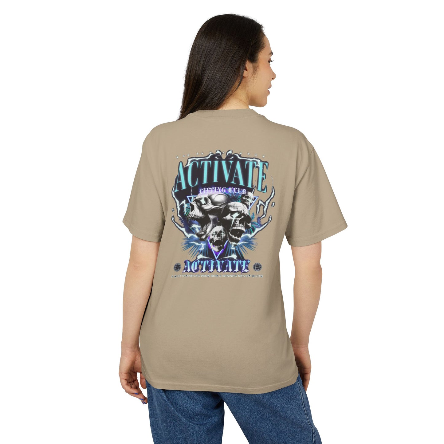 ACTVATE Unisex Heavy Faded Tee