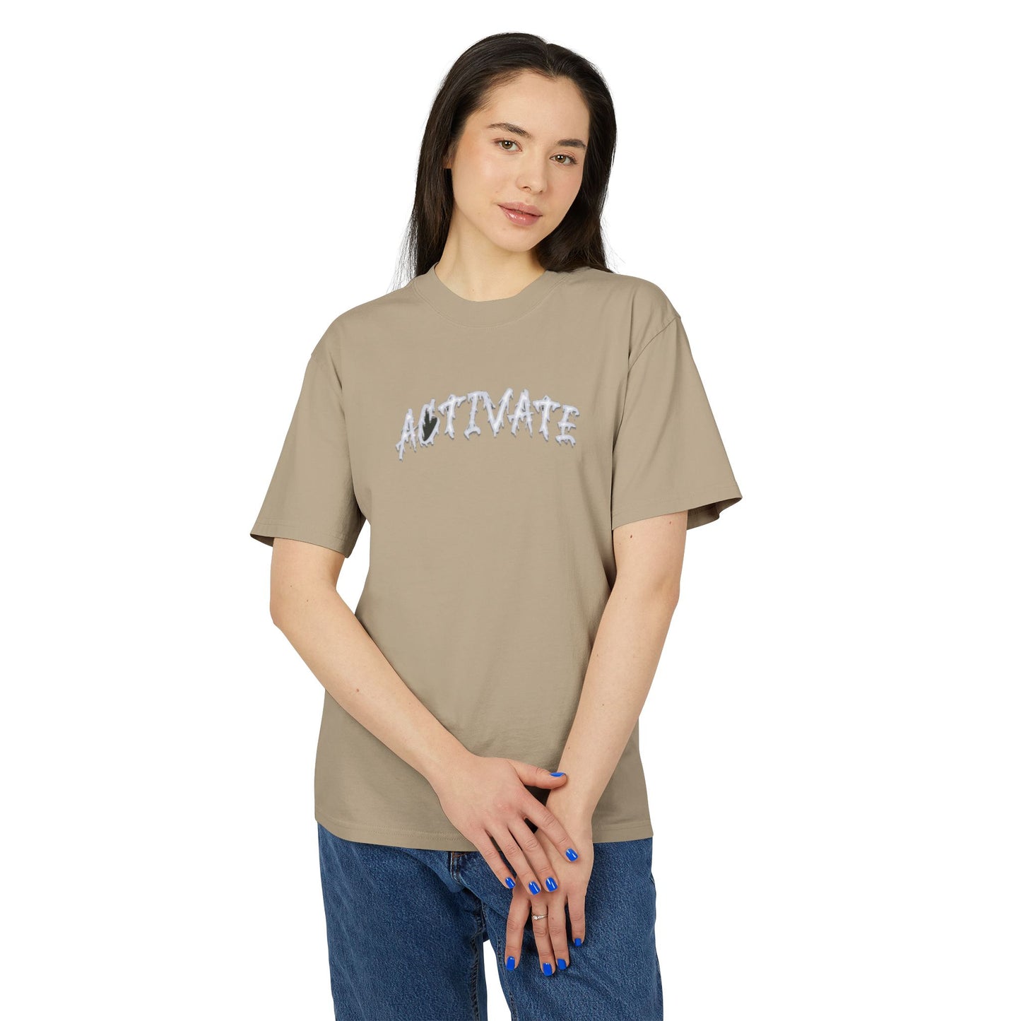 ACTVATE Unisex Heavy Faded Tee