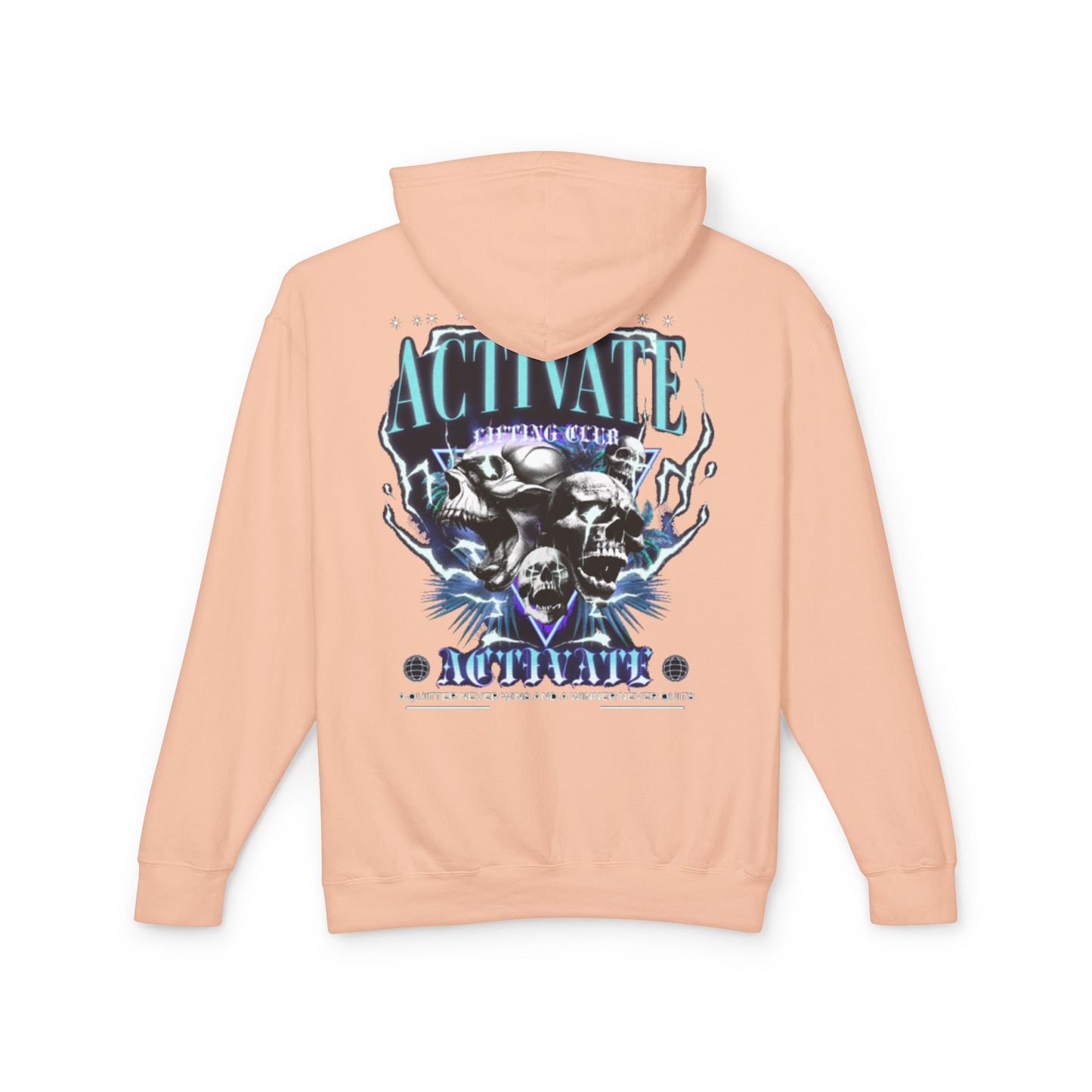 ACTIVATE Unisex Lightweight Hooded Sweatshirt