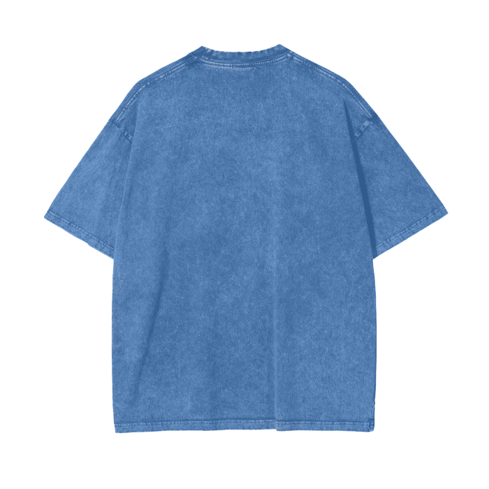 Oversize Snow Washed T-Shirt #R00037