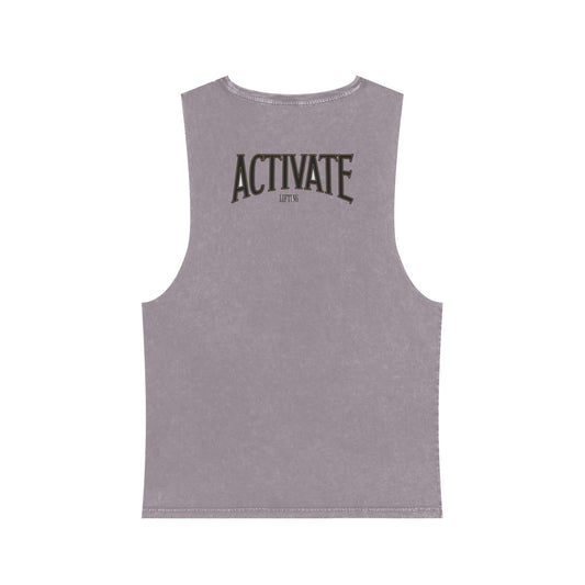 ACTIVATE Unisex Stonewash Tank Top