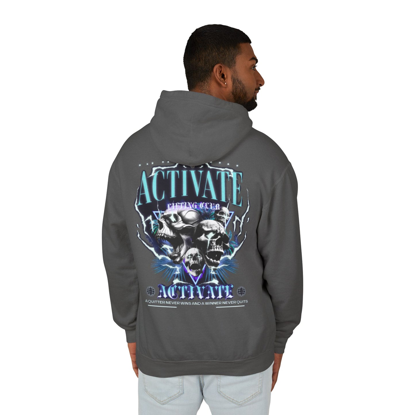 ACTIVATE Unisex Lightweight Hooded Sweatshirt