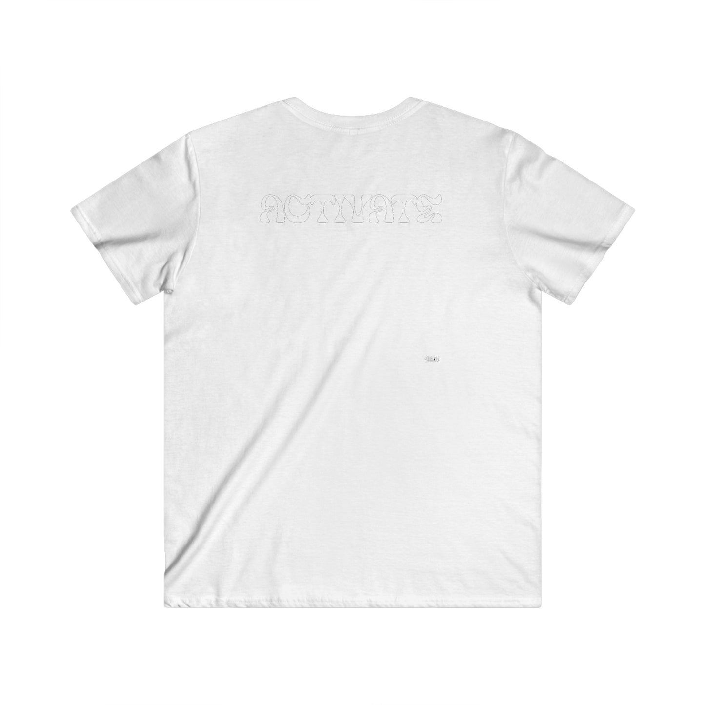 Men's High Performance Fitted V-Neck Tee