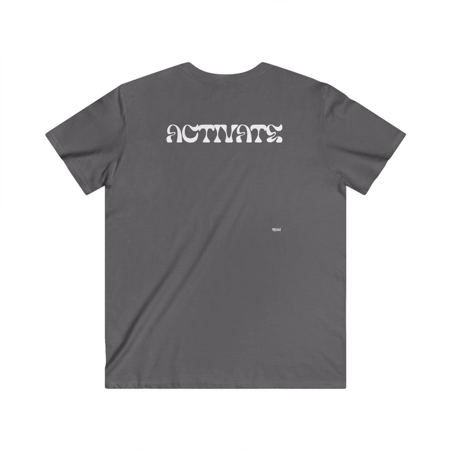 Men's High Performance Fitted V-Neck Tee