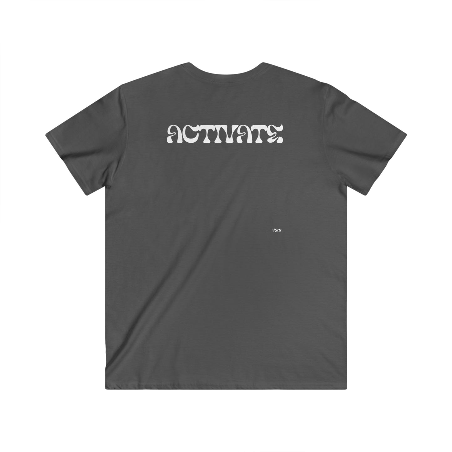 Men's High Performance Fitted V-Neck Tee