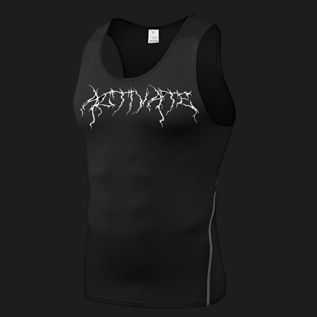 Compression Tank-Top Black