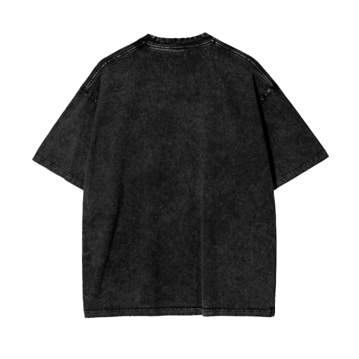 Oversize Snow Washed T-Shirt #R00037