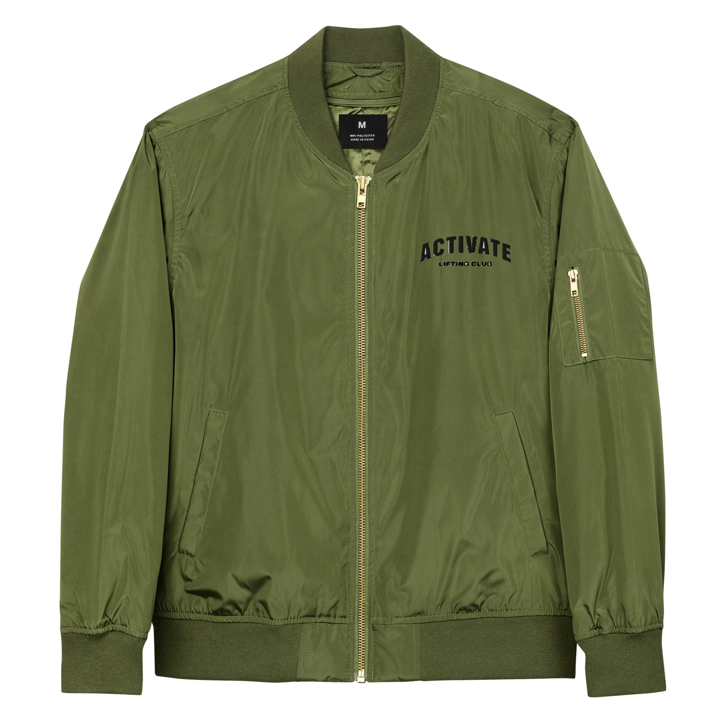 ACTIVATE-Premium recycled bomber jacket