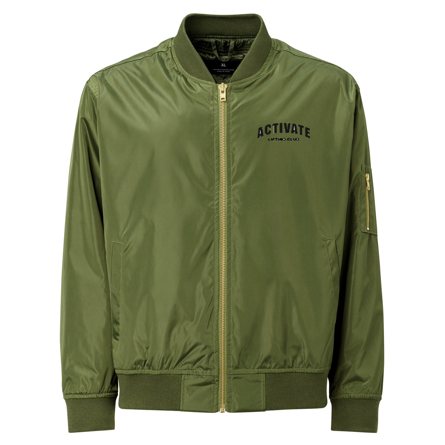 ACTIVATE-Premium recycled bomber jacket