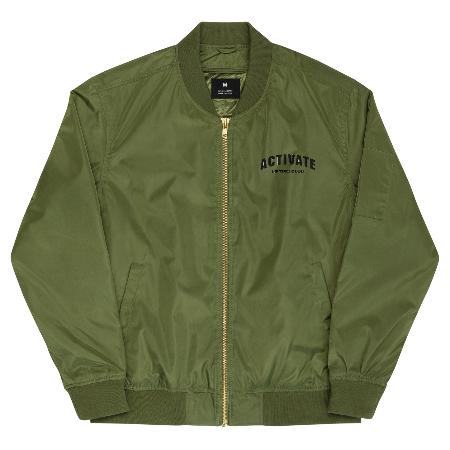 ACTIVATE-Premium recycled bomber jacket